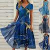 Elegantes Langes Abend-Brautjungfernkleid Europäisches Chiffon-Spitzen-Häkeldesign