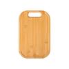 Planche à découper en bambou pour cuisine, planche à découper avec rainure profonde pour jus, planche à découper en bois pour viande, légumes, poignée facile à prendre en main – Gadgets de cuisine cadeau