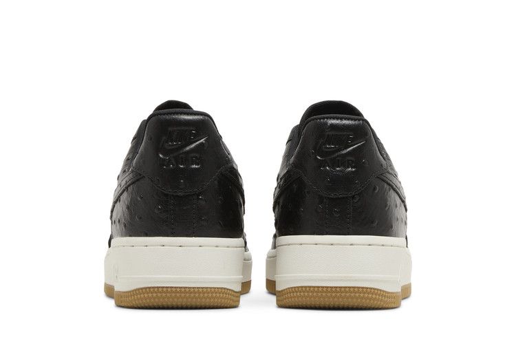 Nike Air Force 1 Low '07 Black Ostrich Gum (Women's)