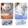 Hands Frees Cats Holder Hair Resistant Apron with Adjustable Strap Comfortable Breathable Carrying Bag for Pet