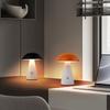 Touch-Activated Mushroom Lamp USB Rechargeable Extended Illumination LED Table Lamp Dimmable 3 Color Touch Desk Light