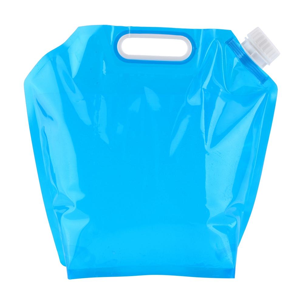 10L Folding Drinking Water Container Storage Lifting Bag Camping Hiking Picnic
