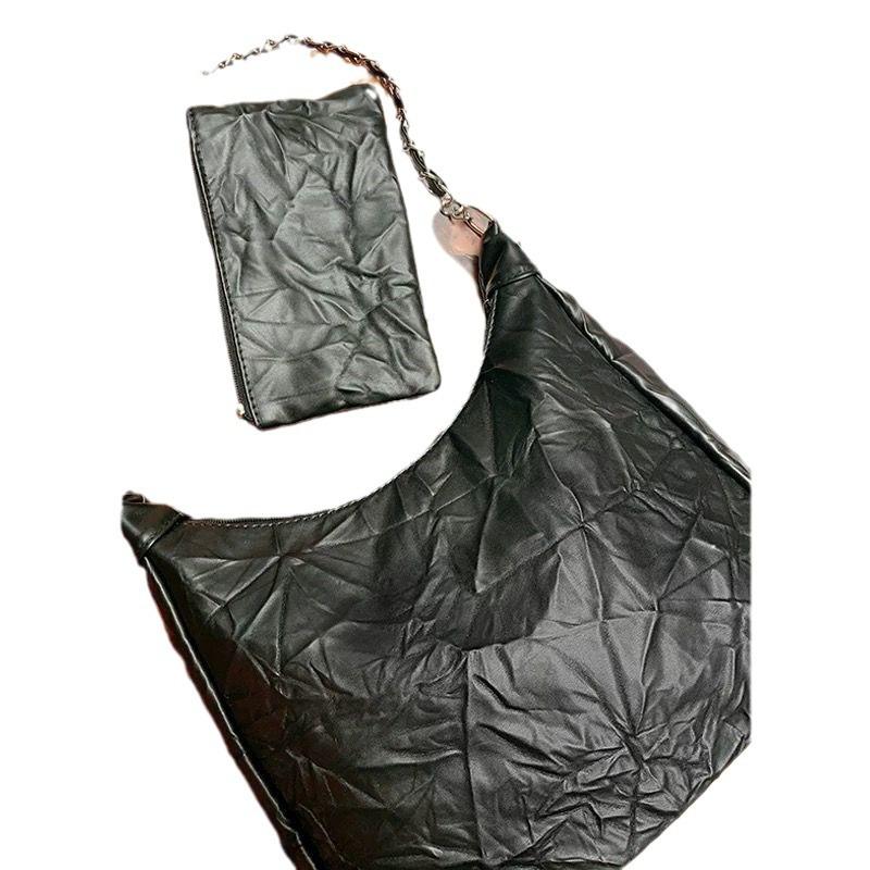 Casual Messenger Bag Women'S Fashion Korean Tote Bag Versatile Chain Shoulder Armpit Bag