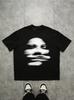 Harajuku Face Graphic T Shirts Y2k Tops Unisex Unisex High Street Oversized T Shirt Pro Choice Streetwear Vintage Tee Clothing