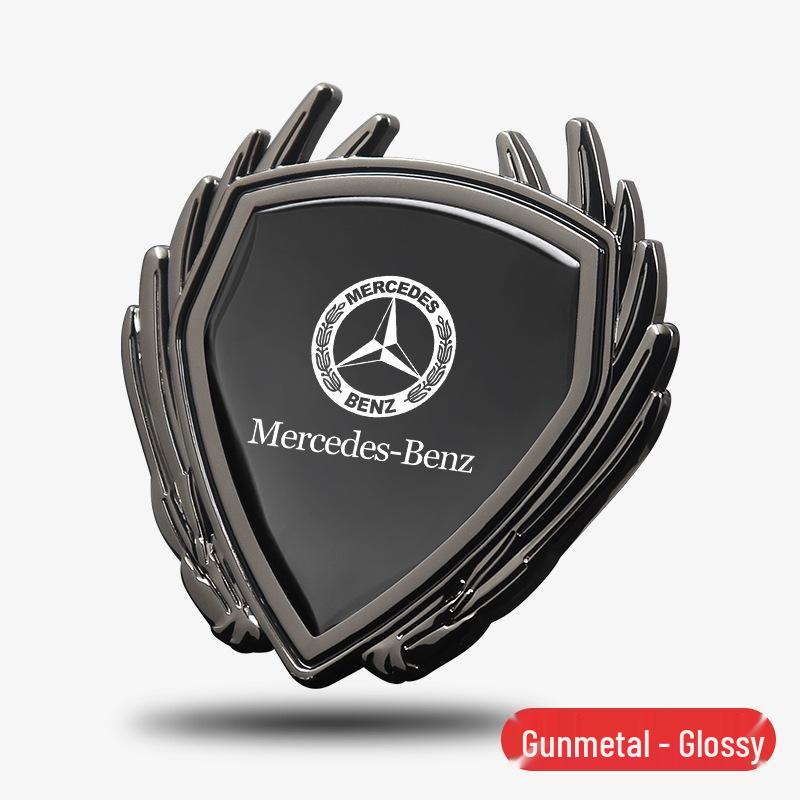 Metal Wing Emblem Sticker for Mercedes GLC300L/GLC260L Side Window