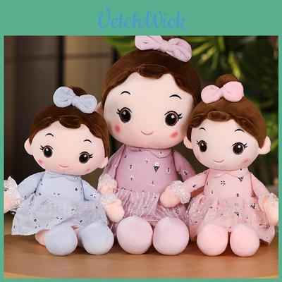 Plush Girl Doll With Cotton Filling For Kids Play And Collection