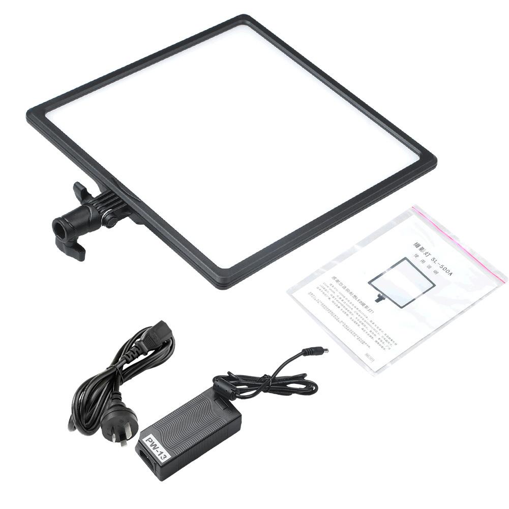 NiceFoto SL 500A Portable CRI95 50W 3200 6500K Color Temperature CRI95 Video Light