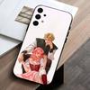 Once U-Upon a B-Broken H-Heart-T phone Case For Samsung Galaxy A73,A72,A71,A70,A53,A52,A51,Others Soft Black Shell
