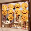 Outdoor Luminous Halloween Pumpkin Paper Lantern Decorations for Kindergartens and Hotels