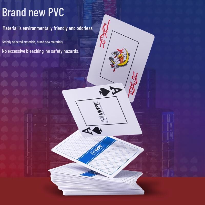 BRWPT Plastic Texas Hold'em Poker Cards
