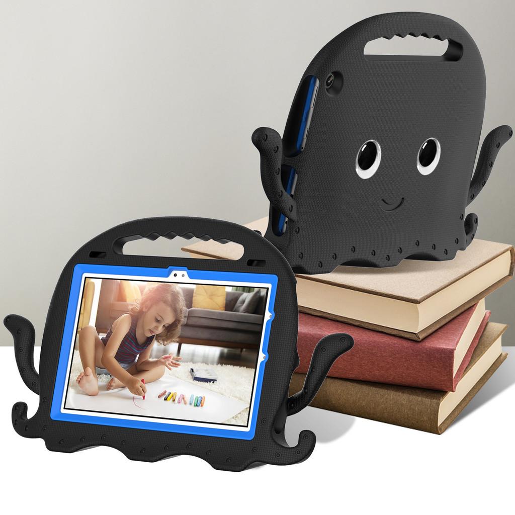 Fire For Kindle Hd10 2021 Cartoon Octopus Tablet Anti Drop Case Daily Life Use
