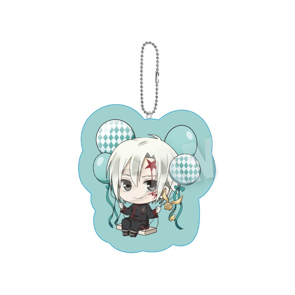 

man Allen Walker Barunko Cushion Keychain D.Gray