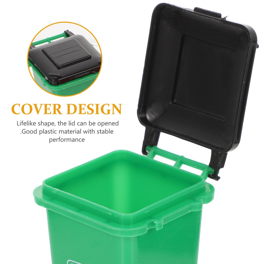 4 Τεμ. Παιχνίδια για Παιδιά Μίνι Κάδος Απορριμμάτων Ταξινόμησης Χρωματιστά Σκουπίδια Δώρα Εφήβου Κοριτσιού Μοντέλο Αυτοκινήτου Κάδος Ταξινόμησης Μικρή Δουλειά Σπιτιού