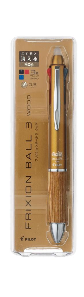 PILOT Ballpoint Pen Frixion Ball 3 Wood Brown LKFB2SEFBN 0.5mm