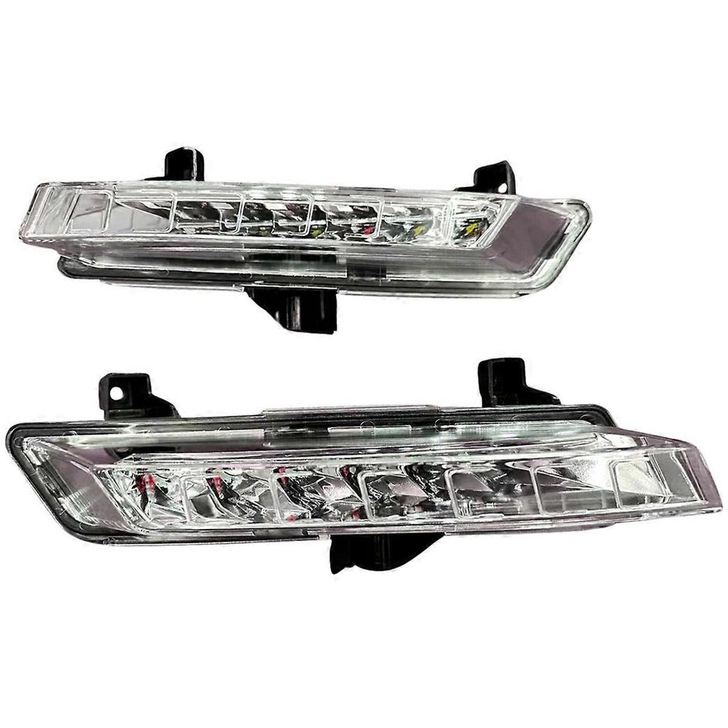 Car Daytime Running Lights Set (Left & Right) for Renault Clio IV 2017-2020 Replacement for 266051034R 266007864R