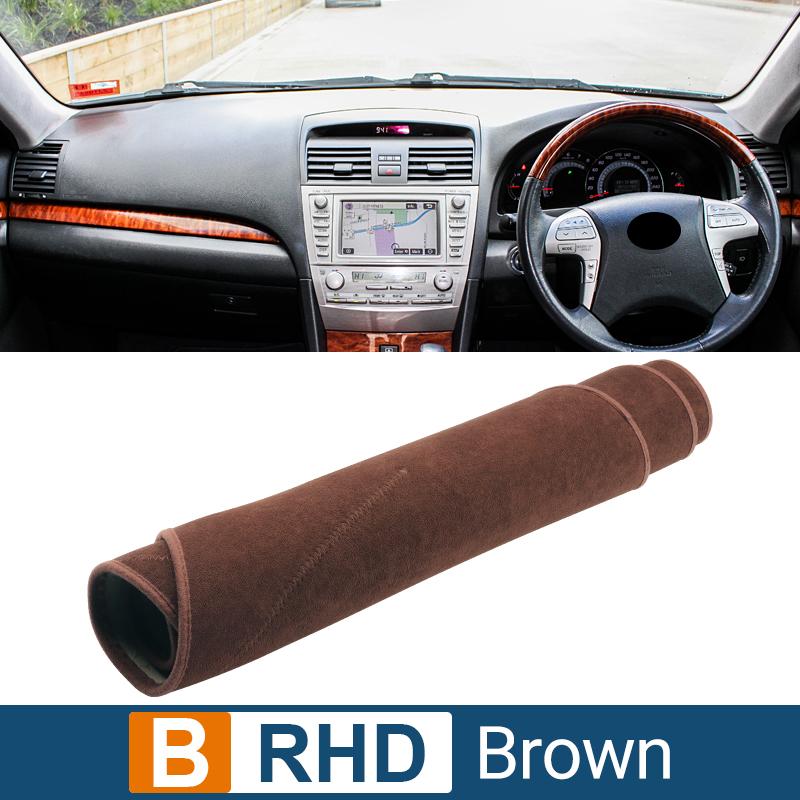 For Toyota Camry 40 XV40 2007 - 2011 Car Dashboard Cover Avoid Light Sun Shade Pad Anti-UV Carpets Non-Slip Mats 2008 2009 2010