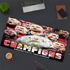 Podkładka pod mysz z nadrukiem Bayer 04 Leverkusen, do klawiatury, laptopa, PC, do biura, domu, dekoracja biurka, idealny prezent urodzinowy dla graczy