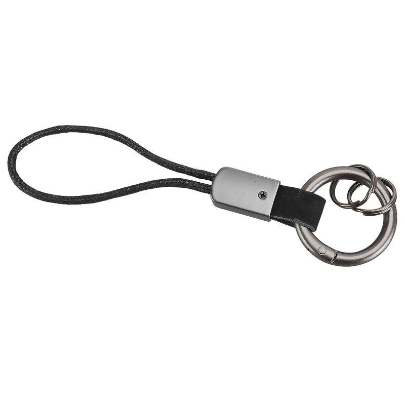 Auto Car Smart Key Cover Fob Case Ring Keychain Universal