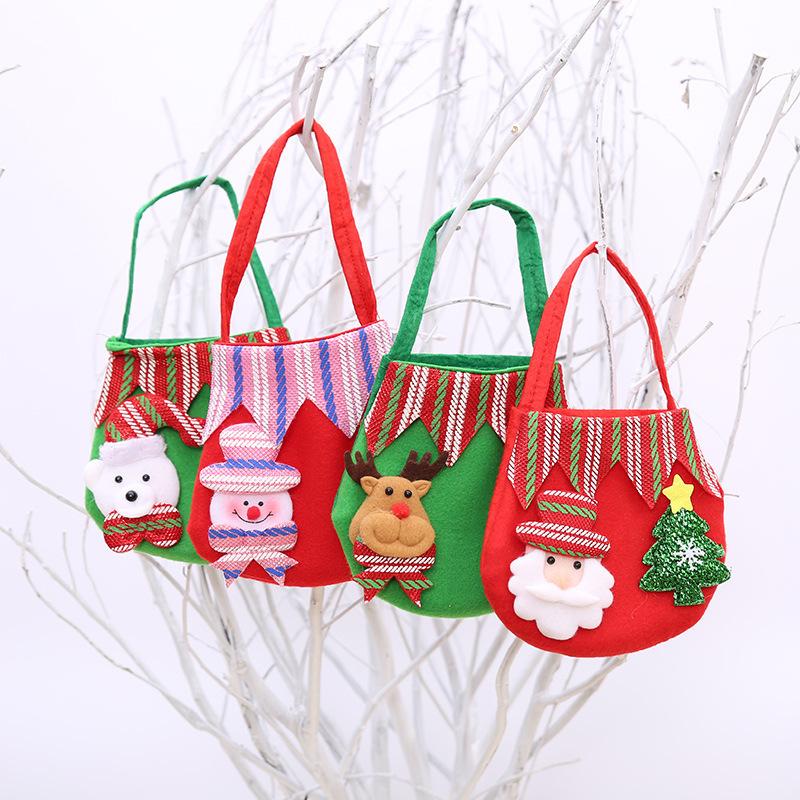 Christmas Gift Bags, Candy Bags, Christmas Apple Gift Bags, Christmas Decorations, Party Supplies