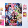 New Anime Girl Print Tapestry Cute Aesthetic Wall Hanging For Bedroom Dorm Room Home Wall Decor