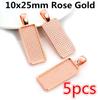 Hot Sales 10X25/10x50/25x50mm Cameo Rectangle Bezels Blank Pendant Cabochon Base Setting For Jewelry Making Accessories Supplies
