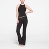 Skims Cotton Jersey Crew Neck Tank Top Women Tops Soot Smoke-Gray TP-TNK-5516W-SOT