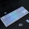 113Key PC Keycaps Set for Mechanical Keyboards with Double Shot Injections OEM Profile Keycap Crystal Jelly Design