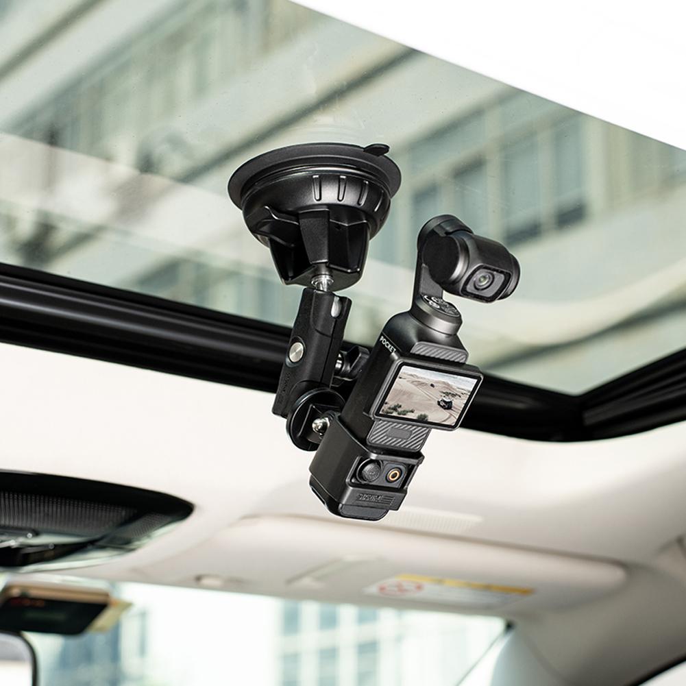 Suction Cup Mount for DJI Osmo Pocket 3 Car Mount Windshield and Window Camera Holder Action Camera Accessories
