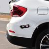 3Pcs Peeking Monster Angry Eyes Car Stickers Waterproof Black Vinyl Bumper Decal