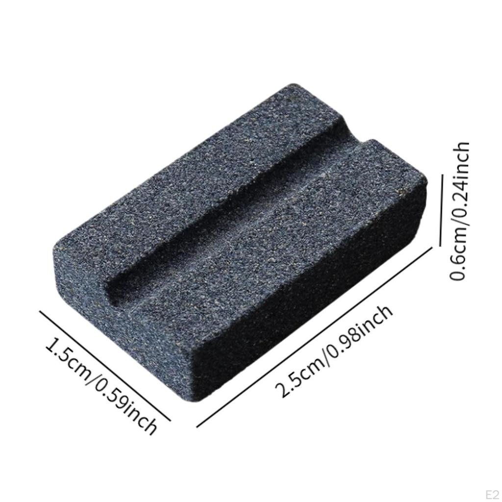 10Pcs Dart Point Sharpener for Tip Remover Tool Portable with V Groove Maintenance Compact Sand