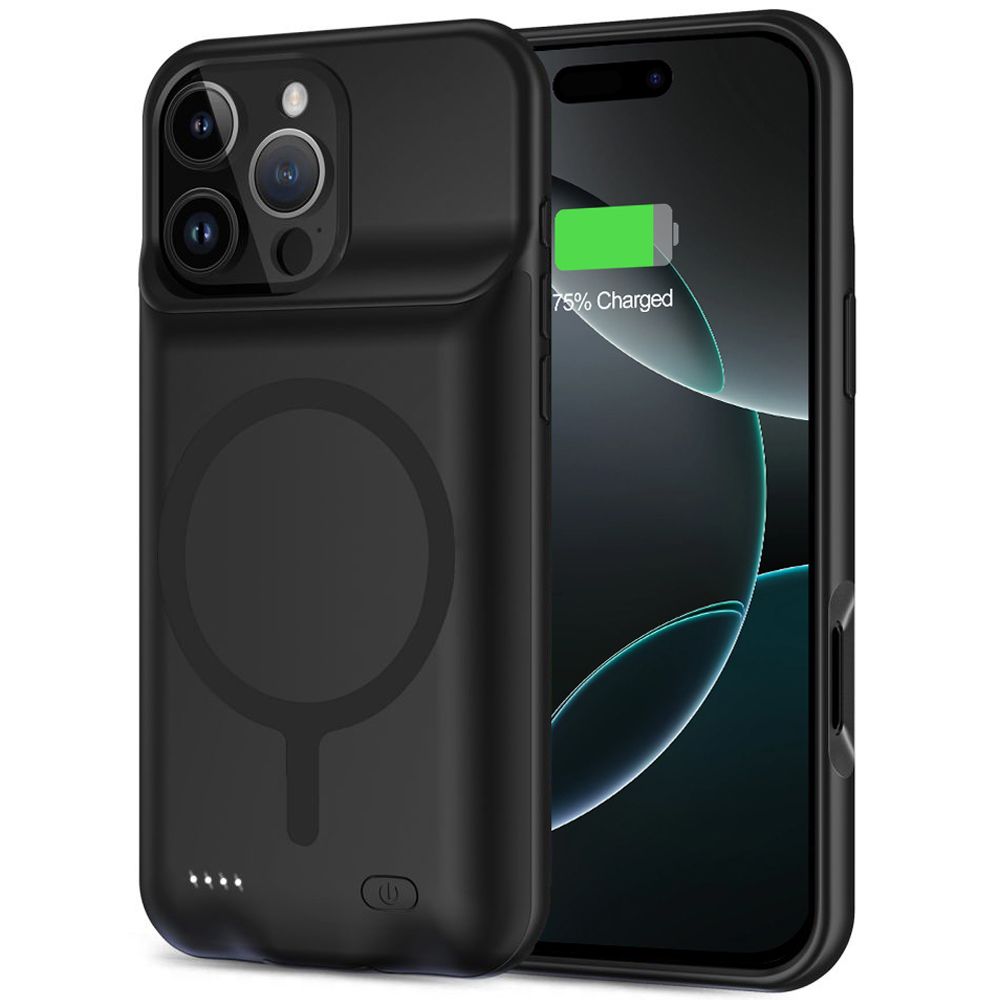 Tech-Protect Powercase Magsafe 7000Mah Iphone 16 Pro Black