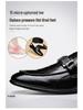 2025 Men's Summer Leather Slip-On Loafers: Soft, Breathable, Deodorant, Low-Cut Shoes for Business & Casual Wear