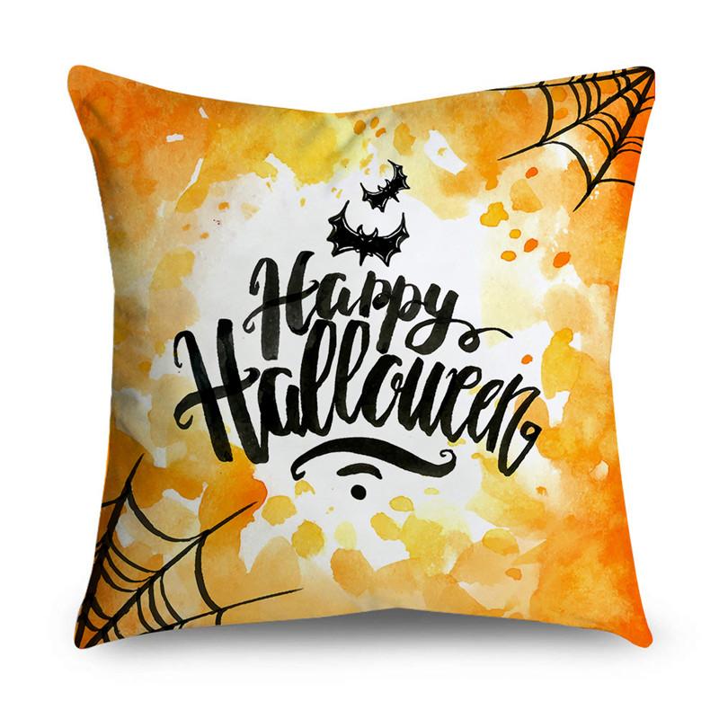 Happy Easter Halloween printed pattern cushion cover for home living room sofa decoration square polyester pillowcase