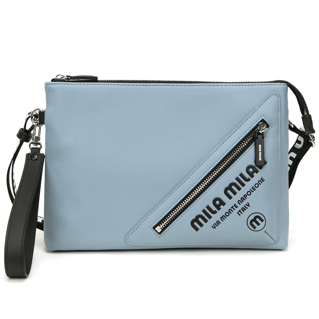 

[Міра Мілан] [Міра Мілан] Перший КлатчСумка через плече 2WAY Ні. 261111 [Світло-блакитний] Світло-блакитний