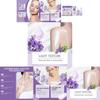Eelhoe Lavender Body Care Set For Moisturizing Refreshing And Non-greasy Skincare