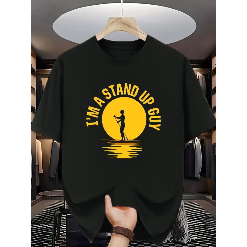

Stand Up Paddle Boarding Enthusiast T-Shirt, Adventure Spirit, Perfect for SUP Lovers and Outdoor Enthusiasts. S чёрный