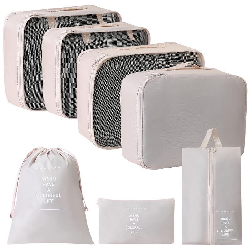 Travel Storage Set: Cross-Border Drawstring Bags for Luggage, Shoes, Underwear, and Clothes Organizer