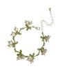 Lily of the Valley Jewelry Set: Earrings, Bracelet & Necklace - Enchanting Fairy Forest Style for Spring