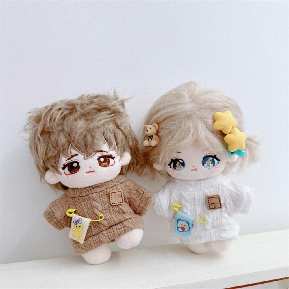 Winter Knitted Coat Fashion Sweaters Outfits High Quality Warm Tops  10cm Cotton Doll/Idol Dolls