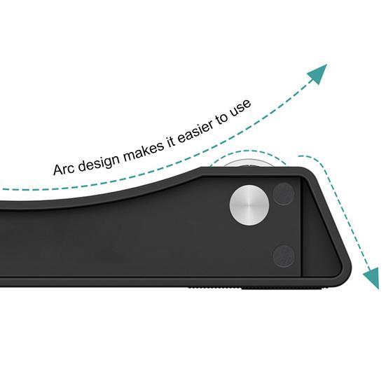 3D Printer Filament Spool Holder Curved Groove Smooth Sliding Filament Mount Rack Bracket PLA Filament Holding Stand