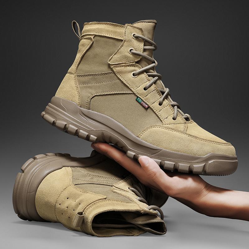 

Модная мужская обувь в винтажном стиле, кроссовки на шнуровке, спортивная обувь для улицы, пустынные мотоботы до середины и до щиколотки, мужская обувь для ходьбы 39 бежевый