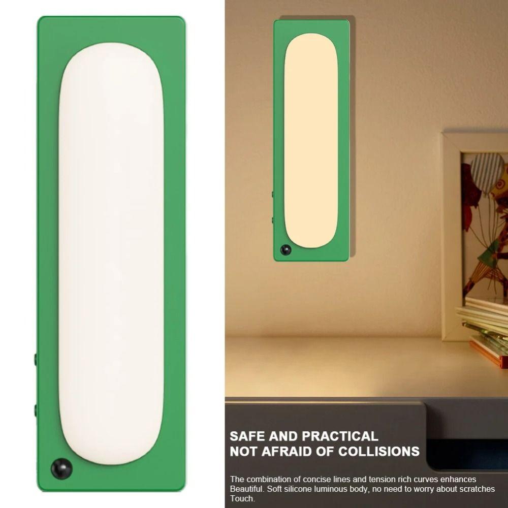 Dual-purpose Automatic Light Rechargeable Human Body Induction Night Light Small Lamp  Hallway