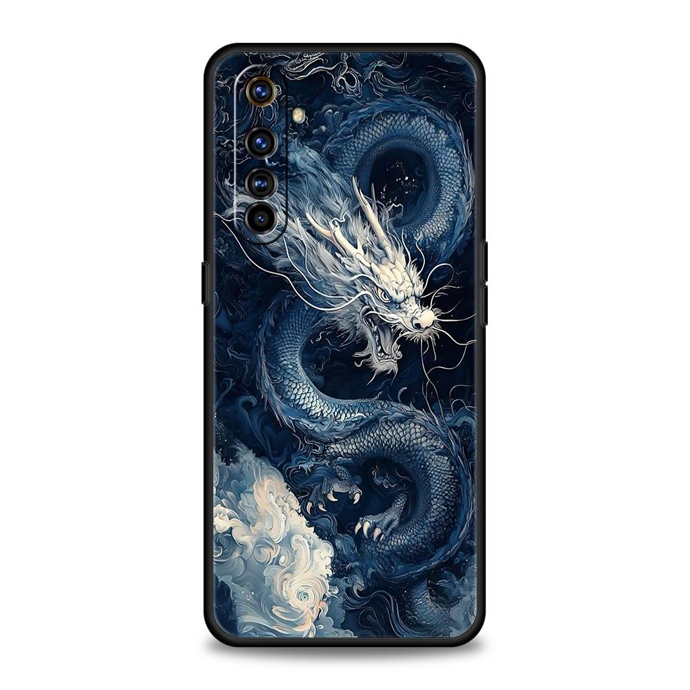 Cartoon Dragon Series Phone Case For Realme 12 11 10 9 8 5G 7 6 GT5 GT3 GT2 Pro Plus C21 C11 C25 C35 For GT Neo 2 3 3T 5 Cover