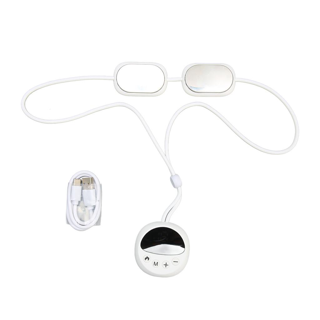 Electric Pulse Neck Massager 3 Level Thermostatic Hot Compress Portable Smart Pendant Cervical Massager for Muscle Pain