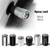 2026 Hot Sticker 4Pcs 3D Metal Alloy Car Wheel Tire Valve Stem Caps Cover For Alfa Romeo 159 Mito Tonale Stelvio Giulietta Giuli