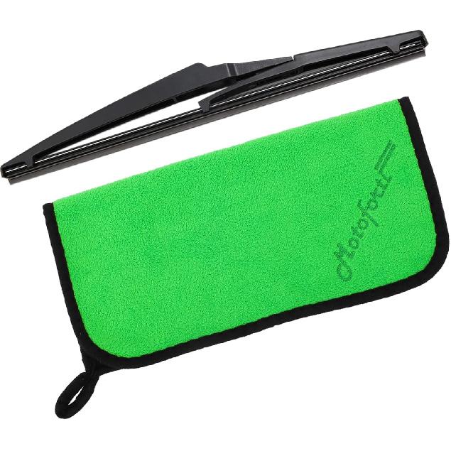 Motoforti Rear Windshield Wiper Blade 11 Inch Replacement for Toyota Prius V 2012-2016 for Matrix 2003-2016 All-Season Back Windscreen Wiper Blade