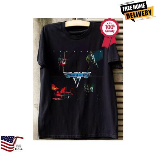 Van Halen 1984 Album T-Shirt, Unisex Baumwolle Rockband Tee, Musikfan Geschenk S-5XL