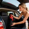 Car F ire Extinguisher Organizer Anti-Slip Trunk Storage Bag, Backseat Storage & Trunk Mount Bracket for Fire Extinguishe Storag