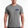 Blue Neocaridina Shrimp Riding Blue Ramshorn Snail Tshirt Summer Casual Cotton Tee Oversized Streetwear Tops 100 Cotton