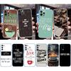 NH16 Coffee Time Transparent Phone Case for Motorola Moto Edge 20 30 40 50 S30 Fusion Ultra Pro Neo Lite + G200 G23